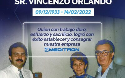 En conmemoración a 1 año de su partida. Nuestro fundador Sr. Vincenzo Orlando: ejemplo de trabajo duro y sacrificio